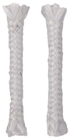 Two white replacement wicks for a PolynesianPro torch light, displayed against a white background.