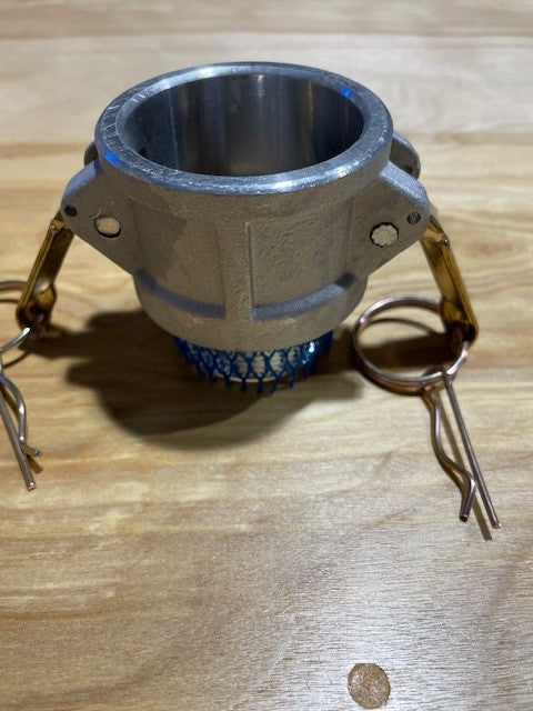 Aqualine CG-A150B, 1-1/2" Aluminum cam lock, female coupler x male npt (B Style)
