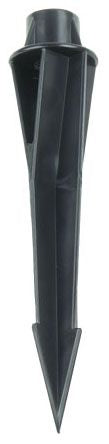 AMP- VAC-STK-9-PBK, 9" PVC Ground Stake for Landscape Lighting Fixtures