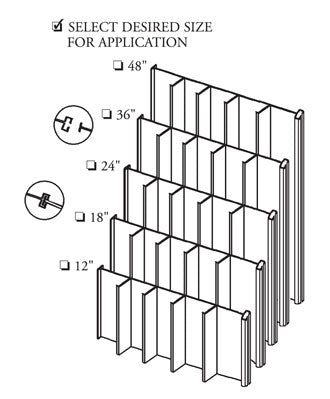 Dual Purpose Root Barrier Panel, 18"deep x 24"Wide. 0.875"