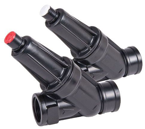 DIG 18-007, 3/4 FNPT, Adj. 3/4 Pressure Regulator 28-60 PSI at .2-22 GPM, Red