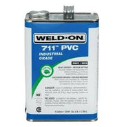 Weld-On 711 PVC glue can on a white background