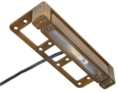 AMP- AHS-7006-B-BZ, TorrenPro Rotatable/Pivoting Hardscape (Lamp Ready), 25' Lead
