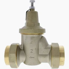 Aqualine PRV4 200 LF 2" Double Union Pressure Reducing Valve w/SSNB, Brass Bonnet