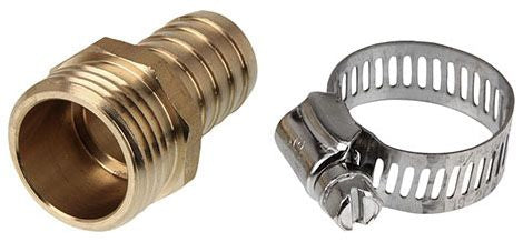 Aqualine BHR 34M, 3/4" Brass male hose repair fitting
