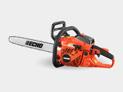 Echo chainsaw on a light gray background