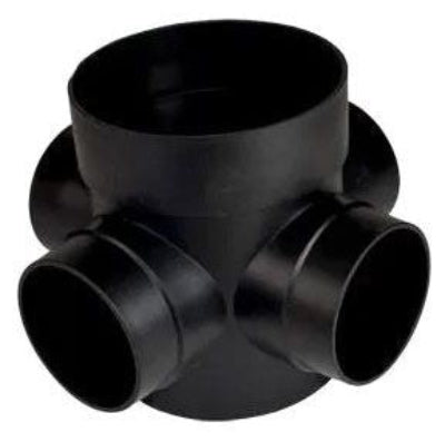 350, Speed Basin, 4-Way 3" & 4" Outlet