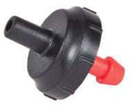 DIG PC Drip Emitter 4 GPH Pressure compnesting online button dripper, Red