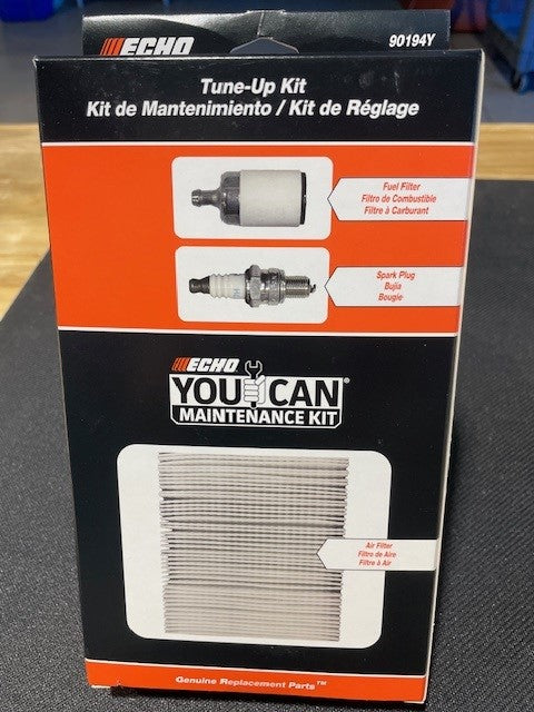 Echo You Can Maintenance Kit packaging on a dark surface