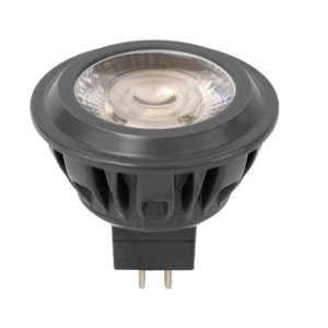 LED light bulb on a white background