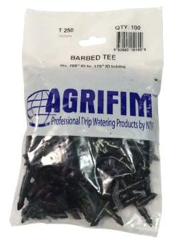 NDS-T250, Insert Tee Barbed X Barbed X Barbed/EA
