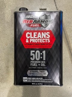 Echo 7450010-4Pck, RED ARMOR FUEL 1 GAL PRE-MIX DS - US - 4 Pack