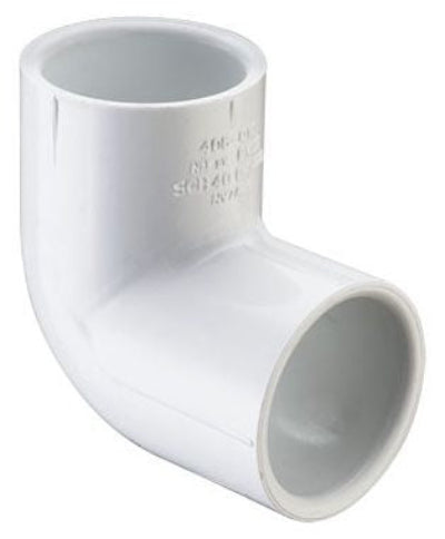 1-1/2" PVC 90 ELL SOC SCH40- Import