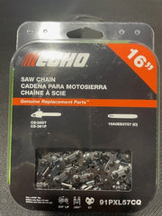 Echo 91PXL57CQ, 16" Chain Saw Chain, 57 Link count