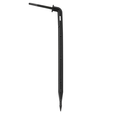 DIG Labyrinth stake used with 1/8" distribution tubing, Black