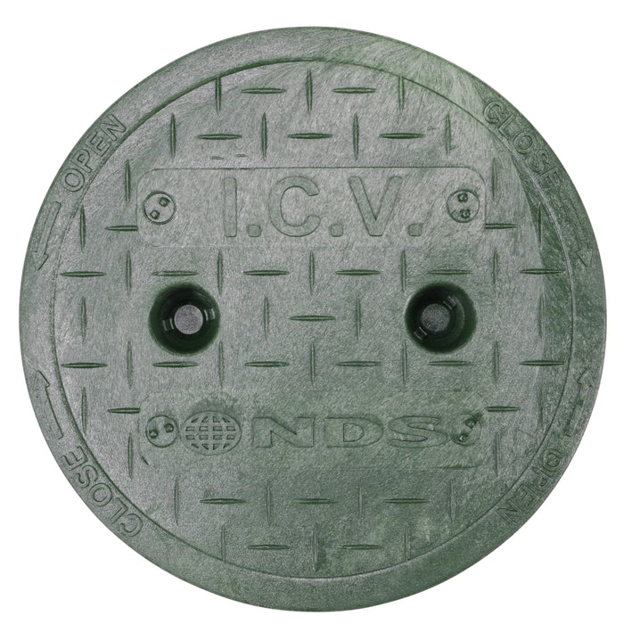 Manhole cover with 'I.C.V.' and 'CONDOR' branding on a white background