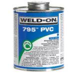 Weld-On 795, 11905, 1 Quarter PVC SPECIALTY Blue SOLVENT CEMENTS