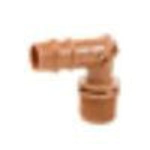 DIG 1/2 elbow MNPT adapter x 17mm .600" ID insert