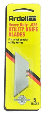 Christy, 5Pc Replacement Blades For Utility Knife