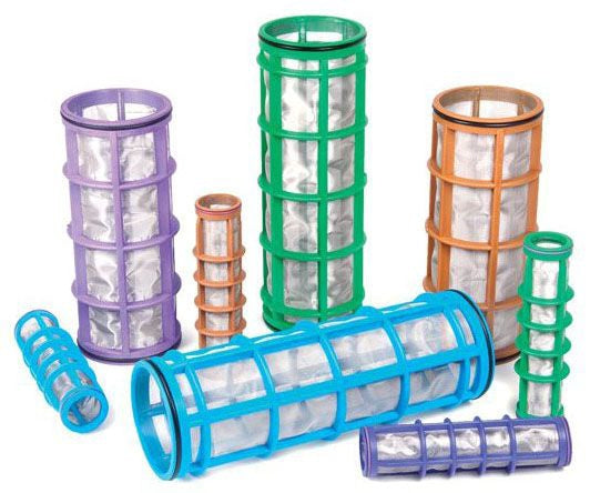 DIG POLYESTER SCREEN FOR 3/4" OR 1" XL FILTERS 40 mesh, Navy Blue