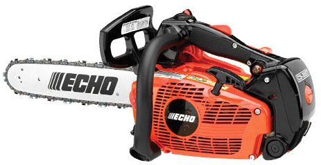 Echo chainsaw on a white background