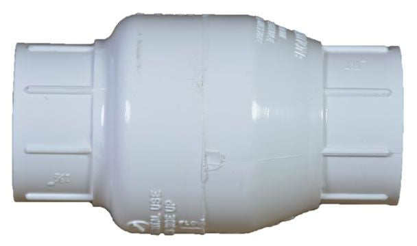 NDS-1 1/2" PVC IPS Swing Check Valve S X S