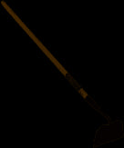 Ames 100525970, Tools Forged Garden Hoe, 6-1/4" with Fiberglass Handle