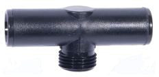 DIG 3/4 MHT swivel tee .630" OD, Green