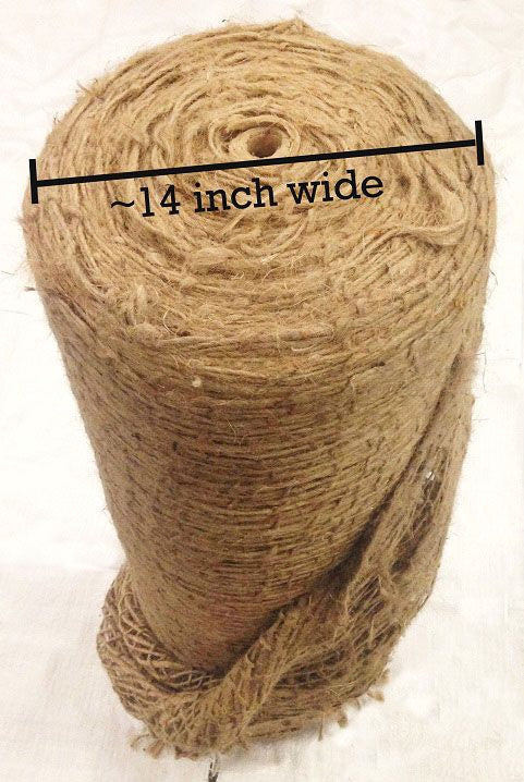 AW- JN001, Jute Netting Biodegradable, 4'X225'/Roll