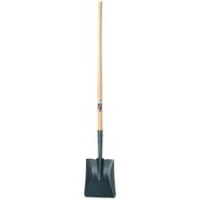 Ames 100050697, true temper eagle shovel with wood handle, square