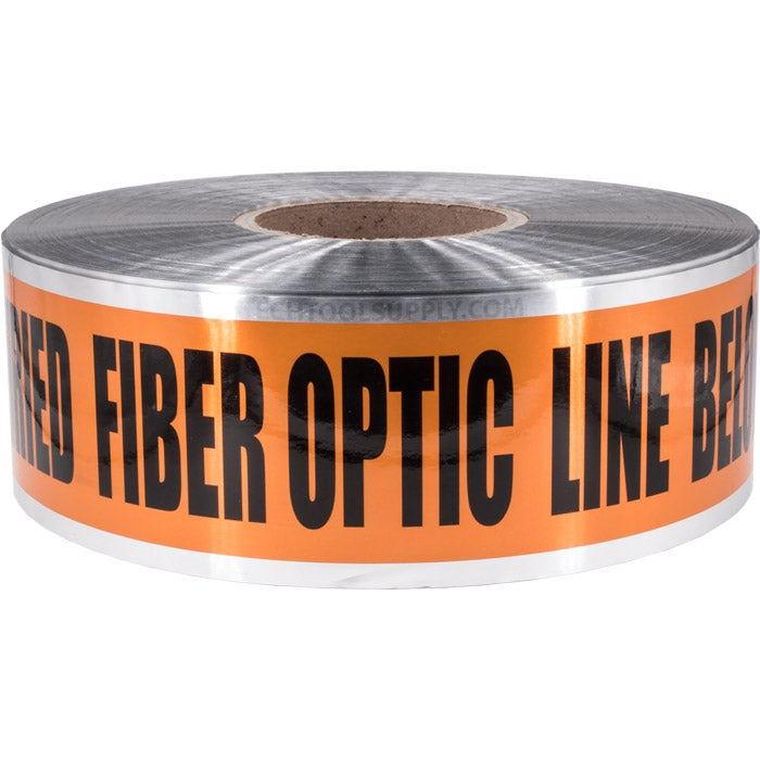Christy-TA-DT-3-OFO, 3"X1000' Detectable Orange Fiber Optic Marking Tape/1 Roll