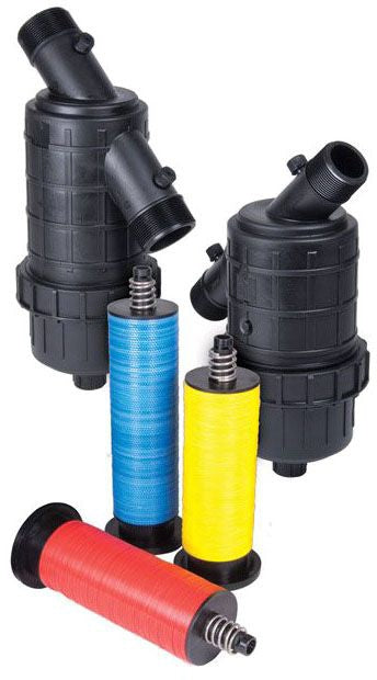 DIG DISC ELEMENT SETS FOR 2 LONG FILTERS 80 mesh, Yellow