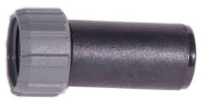 DIG 3/4" FNPT swivel adapter with washer .630" OD, Green