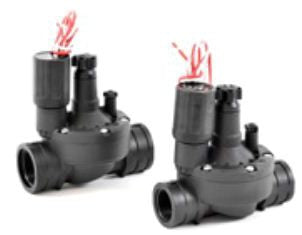 DIG 3/4" Remote Control globe valve with latching solenoid (6-12 volt), flow control, internal and external manual bleed