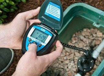 DIG Single Station Battery Controller With Actuator for 3/4 & 1" Manual Anti Siphon Valve, / With Ra