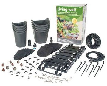 DIG Living Wall Vertical Garden Kit with Eight Pots