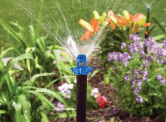 DIG 360 spray head with 9 pop-up height, Red 30-45 GPM @ 15-30 PSI