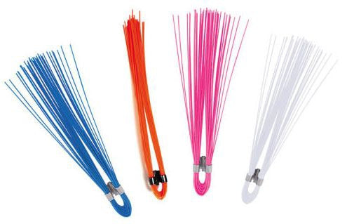 Christy-TC-WSKR-WHITE, Marking Whisker, White 6"