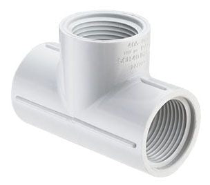 405-015, 1-1/2 PVC TEE FPT SCH40