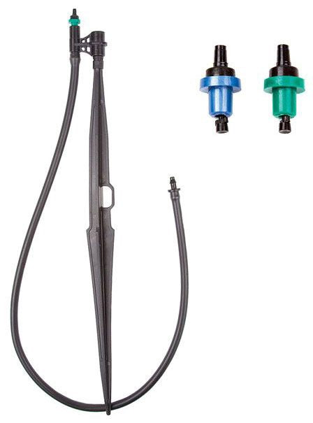 DIG Drip Mini Sprinkler 360, 17' diameter @ 30 PSI, 42 GPH, Brown
