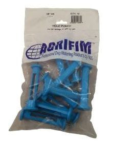 NDS-Hole Punch For 1/8" Fitting Insert Tools For BT 250 Fittings, Blue 10/Bag