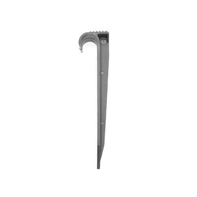 Stake to hold 1/2 tubing, black