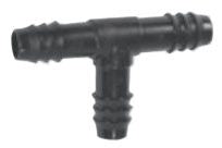 DIG 1/2 Barb Fittings 16 mm insert tee .520" ID