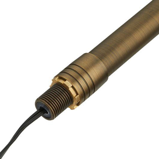 AMP- AAR-3309-BZ-NON, MagnumPro Path & Area Light Stem 24" (Lamp-Ready), 4' Lead