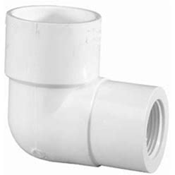 ERA- 3/4X1/2 PVC RED 90 ELL SOCXFPT SCH40- Import