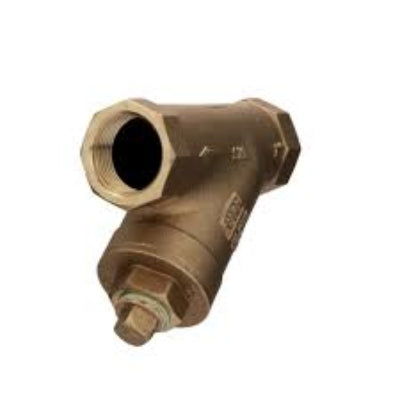 Wilkins 112-SXL, 1-1/2" Cast Bronze Y Type Strainer, FNPT x FNPT, 20 Mesh, 6 5/16 in Length, Lead Free Bronze