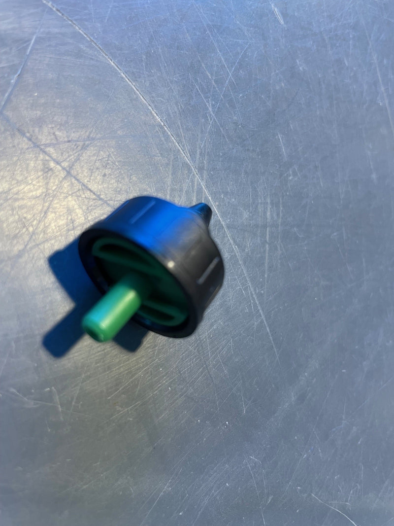 DIG- PCO-020, 2 GPH Self- flushing Pressure Compensating Drip Emitter W/ Barbed Inlet-Green