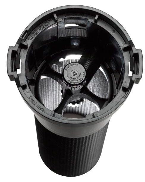 Rain Bird RWS-M-B-1401, 18" Root Watering System-Mini With 4" Vandal-Resistant Locking Grate 1401 Bub