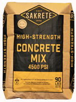 Sakrete Hi Strength Concrete Mix - 4500 psi (LA City Approved)