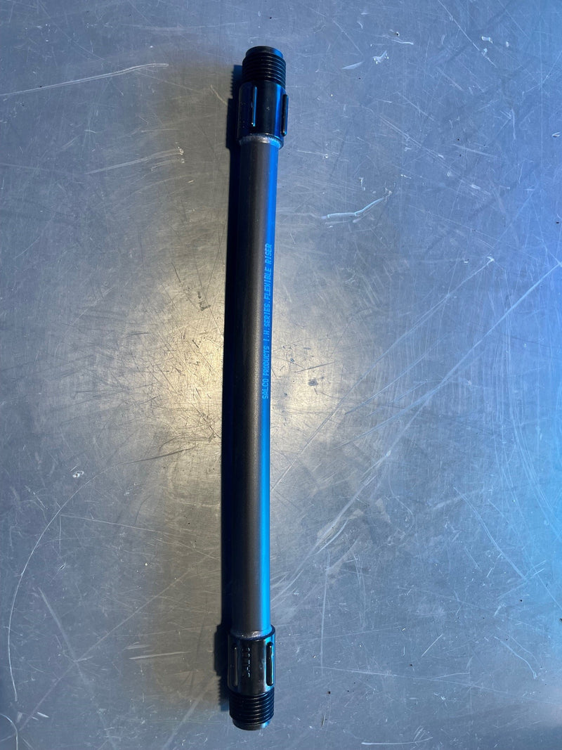 No Emitter Riser Assemblies Pre-Assembled Riser With 2 Male Adapters, Black